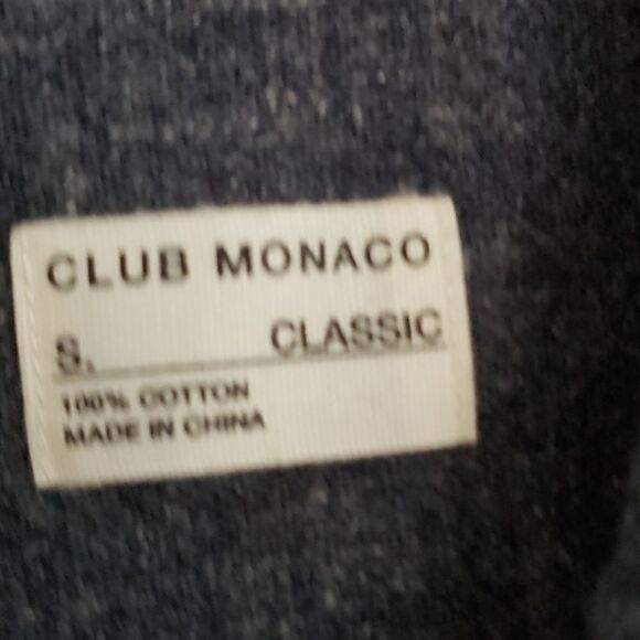 CLUB Monaco Denim Like Button Down - Picture 5 of 5